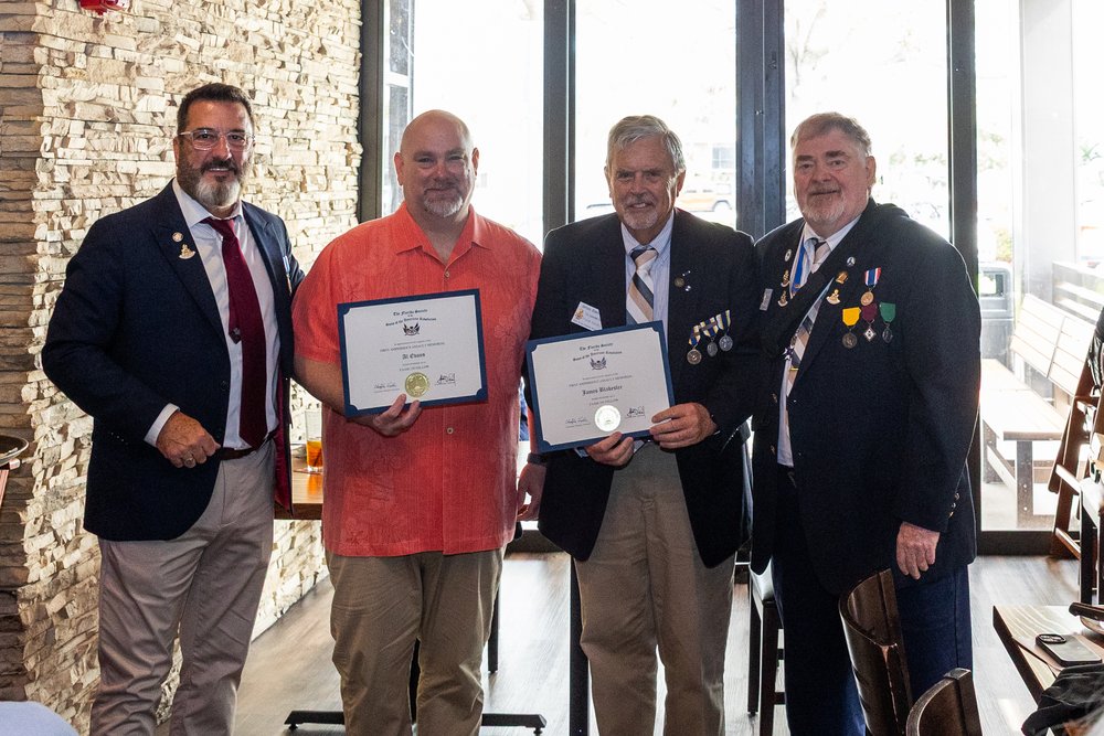 FAAM Fellow Certificate Presentation - Al Evens & Jim Blakeslee