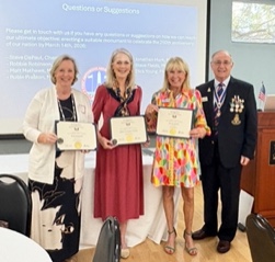 FAAM Fellow Certificate Presentation - DeSoto DAR Chapter