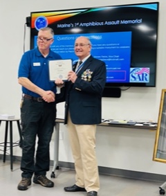 Minuteman Certificate Presentation