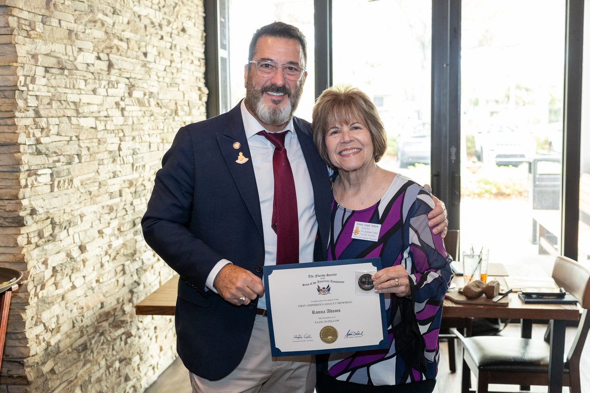 FAAM Fellow Certificate Presentation - Ronna Adams