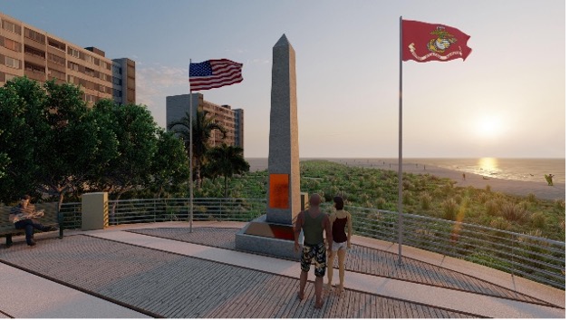 Memorial Perspective View